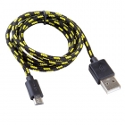 USB-micro USB 2,0 BLAST 1,0 м BMC-112 черный